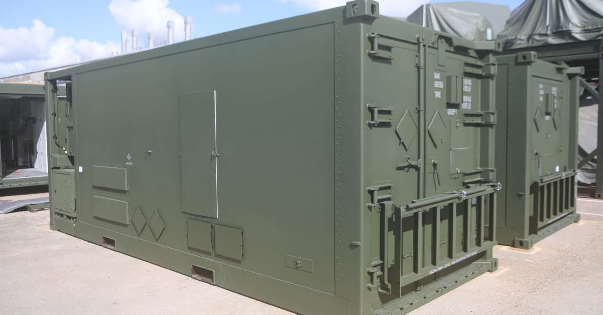 Deployable infrastructure | Containerised solutions - Marshall Group