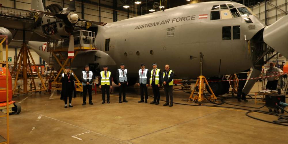 Austrian Ambassador visits Marshall Aerospace