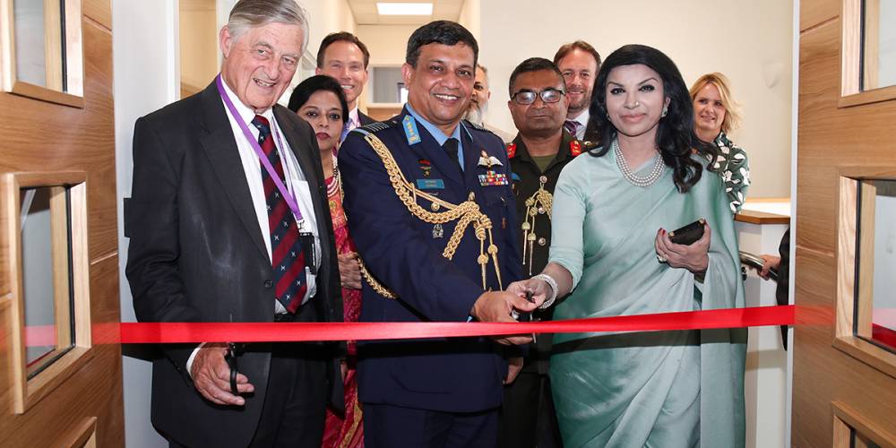 Bangladesh Air Force Chief Opens Marshall Customer Service Centre