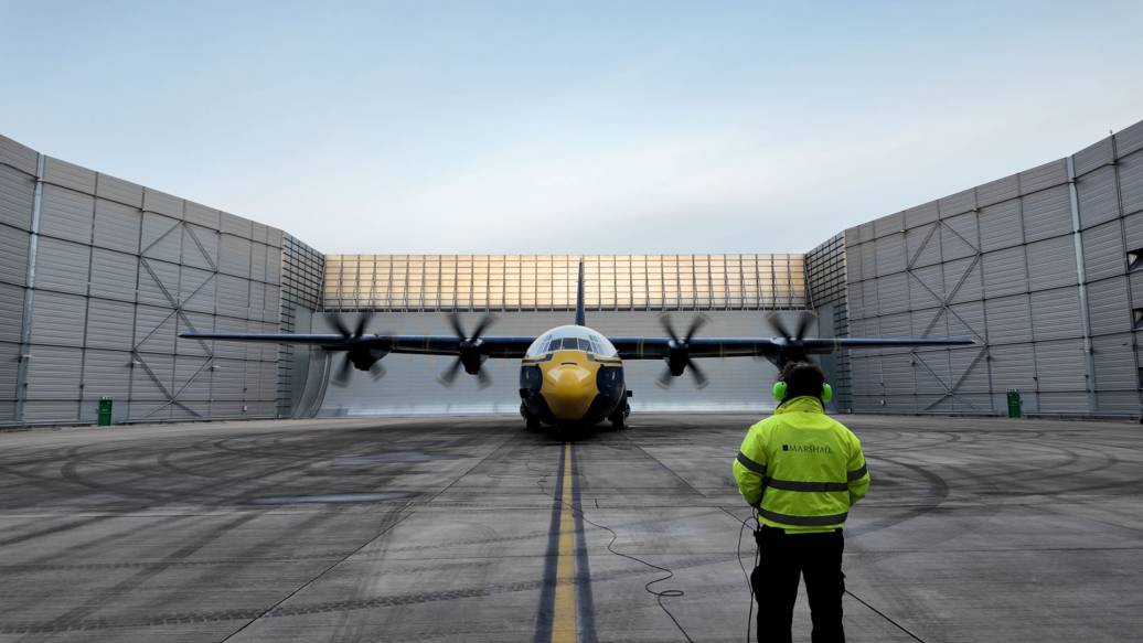 Behind the scenes: C-130J engine ground runs
