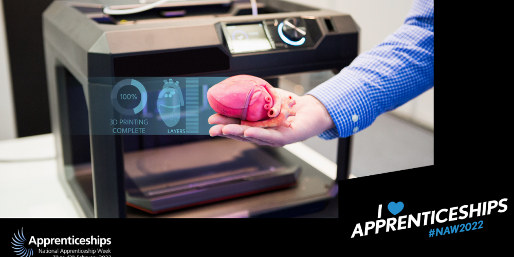 Engineering Apprentice, Emily Argyrou explores the applications of 3D printing in space