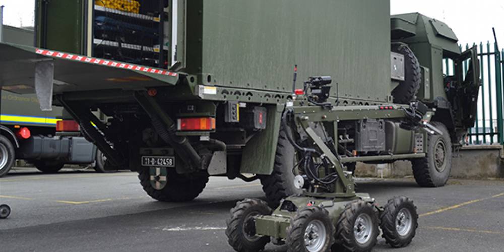 Irish Defence Forces take delivery of more EOD vehicles