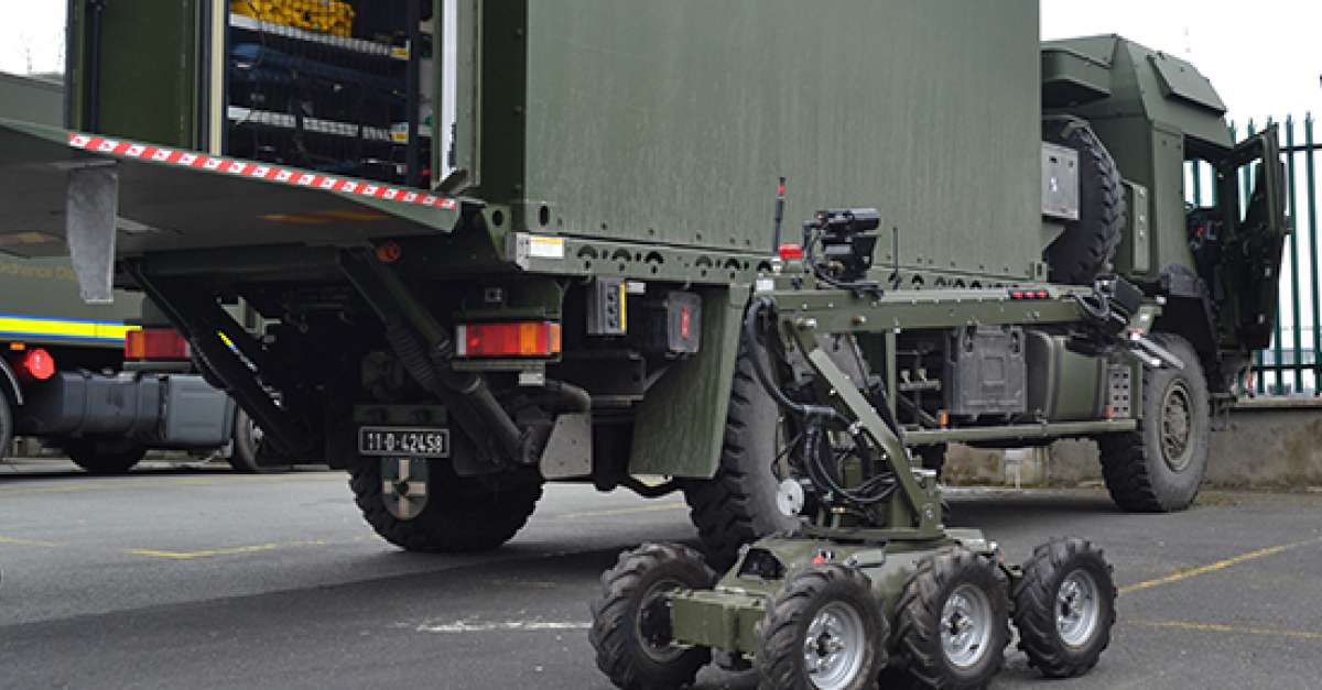 Irish Defence Forces take delivery of more EOD vehicles - Marshall Group