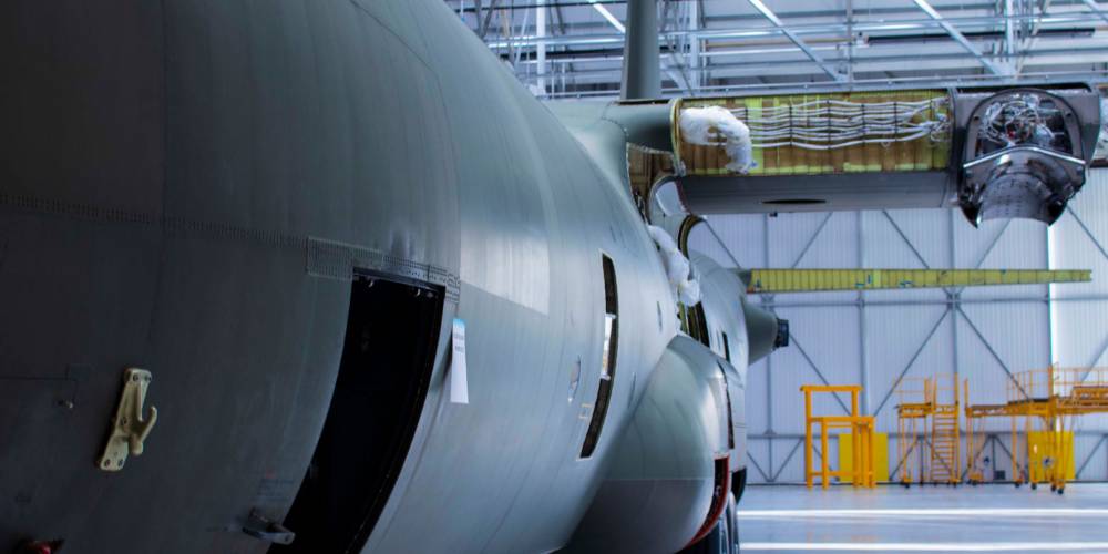 Marshall named first Lockheed Martin-approved Centre of Excellence   for C-130 Hercules centre wing box replacements