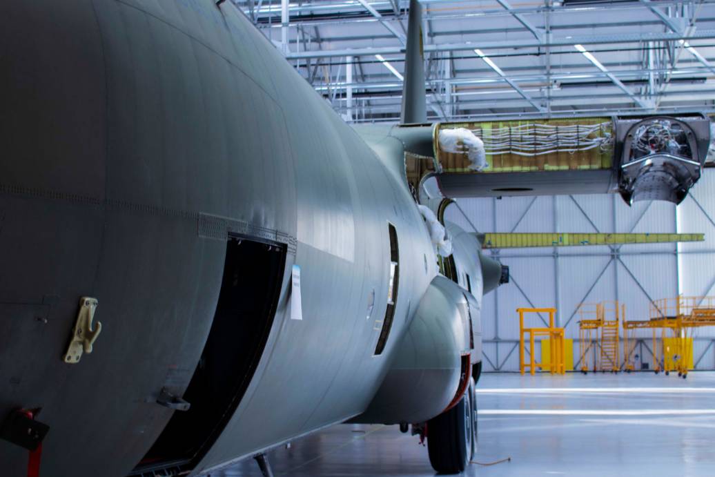Marshall named first Lockheed Martin-approved Centre of Excellence   for C-130 Hercules centre wing box replacements
