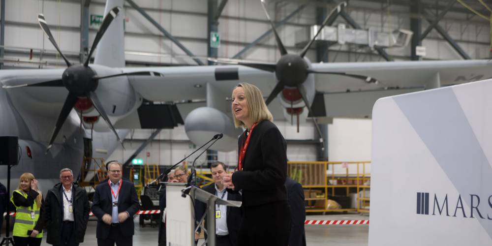 Lockheed Martin leaders salute Marshall's 50 years as Hercules Service Centre