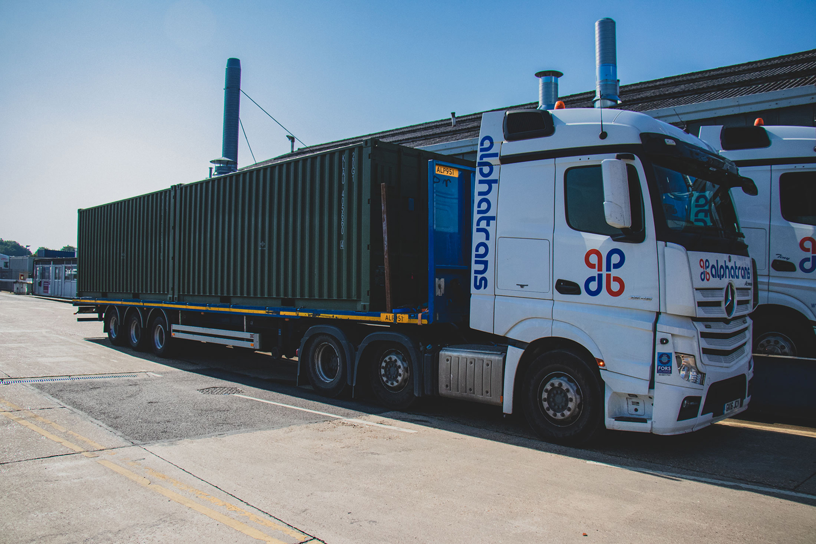 The first containerised systems leaving Marshall on their way to the Netherlands as part of the multi million pound DVOW contract awarded to Marshall Aerospace and Defence Group by the Dutch Defence Materiel Organisation at the end of 2018.