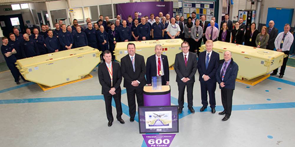 Marshall Aerospace and Defence Group receives Boeing Performance Award for third time