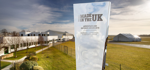 Marshall Aerospace and Defence Group wins top UK Manufacturing Award
