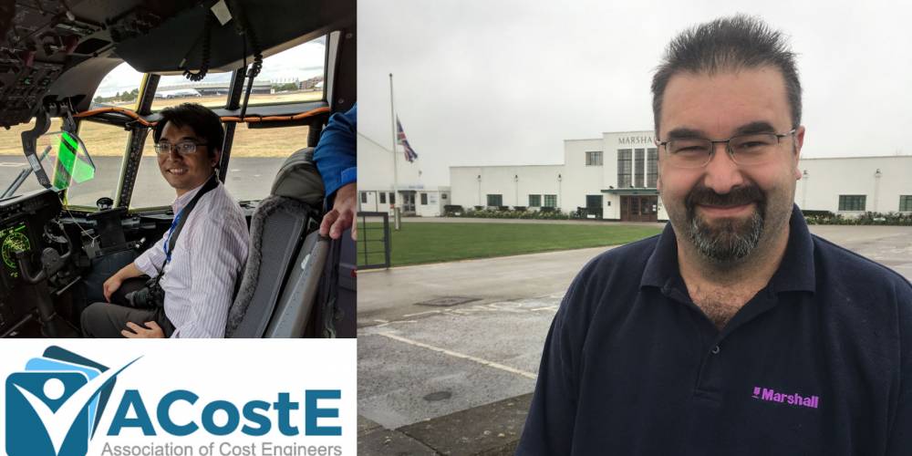 Marshall Aerospace and Defence Group’s Cost Engineers secure soaring new status