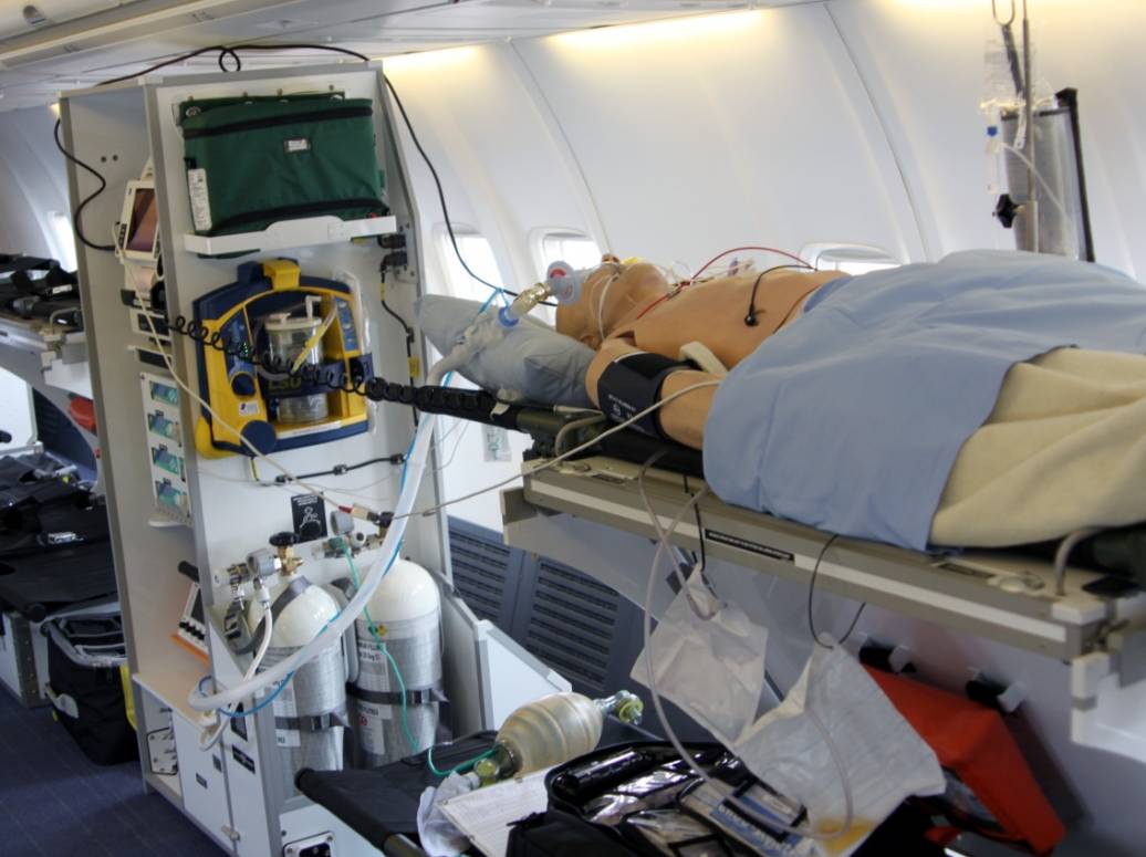 Marshall Aerospace’s Air Evacuation system currently helping saving lives in the Ukraine