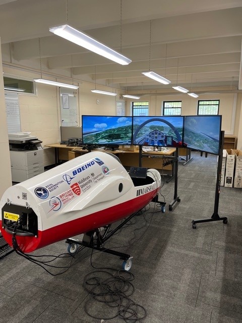Marshall apprentices bring a glider simulator back to life for Royal Aeronautical Society’s Flyability Challenge