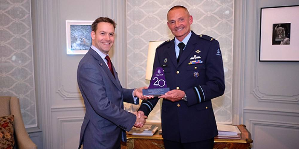 Marshall celebrates 20 years of supporting the Royal Netherlands Air Force