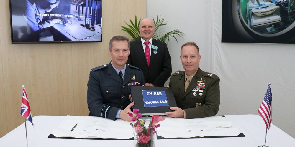 Marshall hosts official signing ceremony for replacement Fat Albert