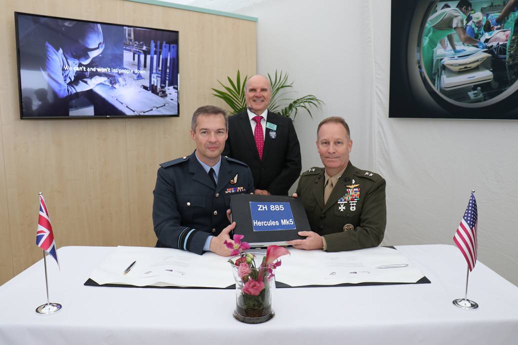 Marshall hosts official signing ceremony for replacement Fat Albert