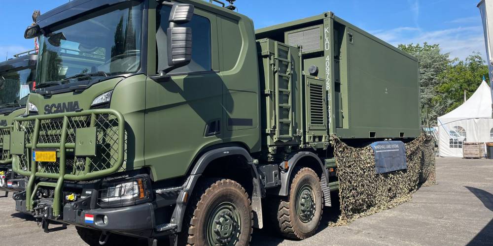 Marshall Land Systems wins contract to supply specialised containers for Dutch Army