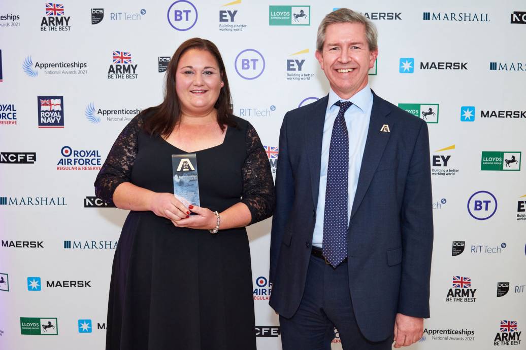 Celebrating top talent at the National Apprenticeship Awards 2021