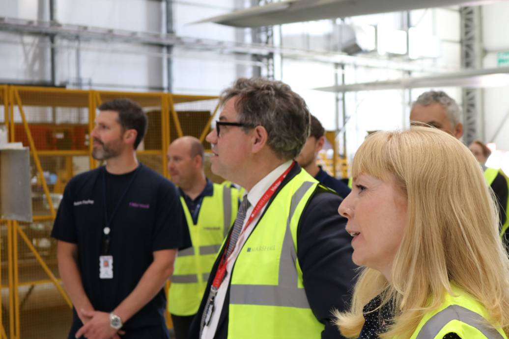 Marshall Receive Visit from Minister for Defence Procurement