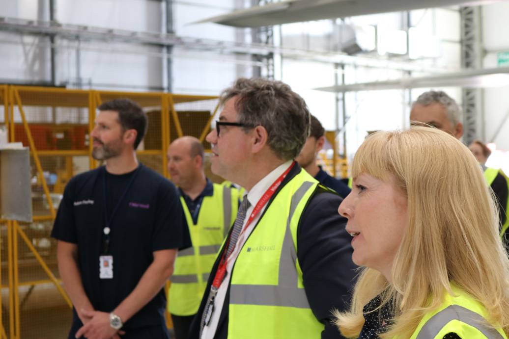 Marshall Receive Visit from Minister for Defence Procurement