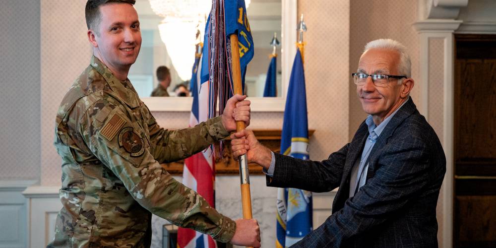 Marshall strengthens USAF partnership through honorary commander appointment at RAF Mildenhall