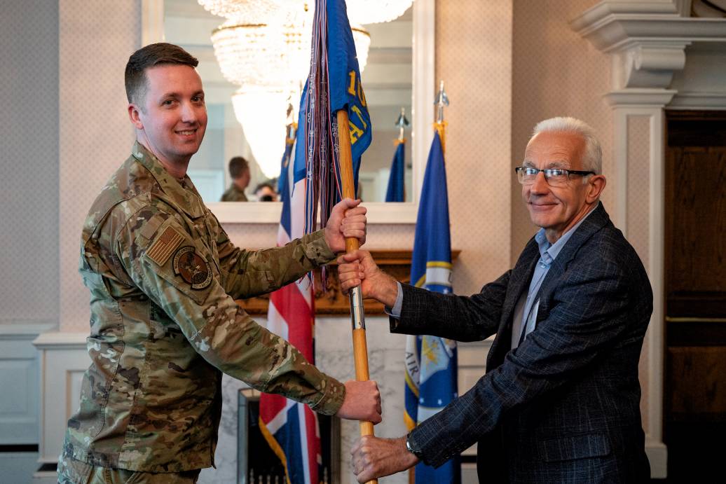 Marshall strengthens USAF partnership through honorary commander appointment at RAF Mildenhall