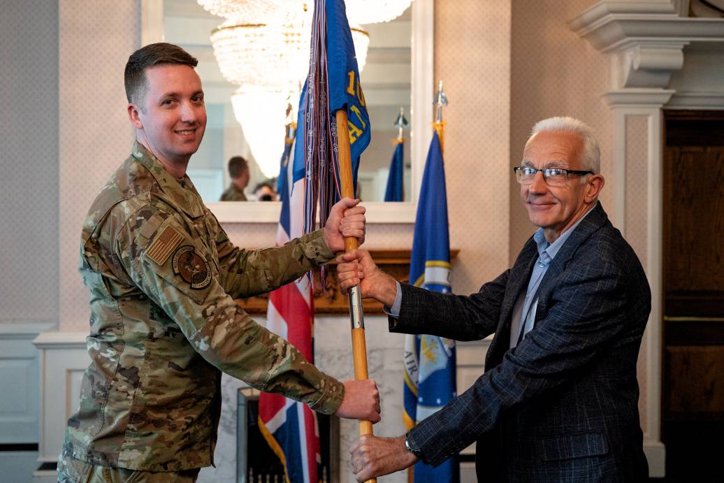 Marshall strengthens USAF partnership through honorary commander appointment at RAF Mildenhall