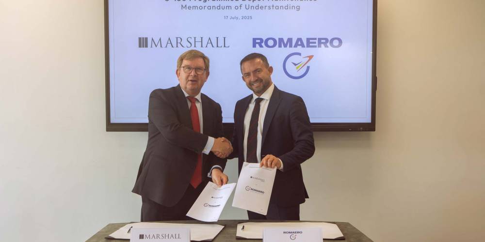Romaero and Marshall exploring military MRO collaboration to advance Romania’s airlift ambitions