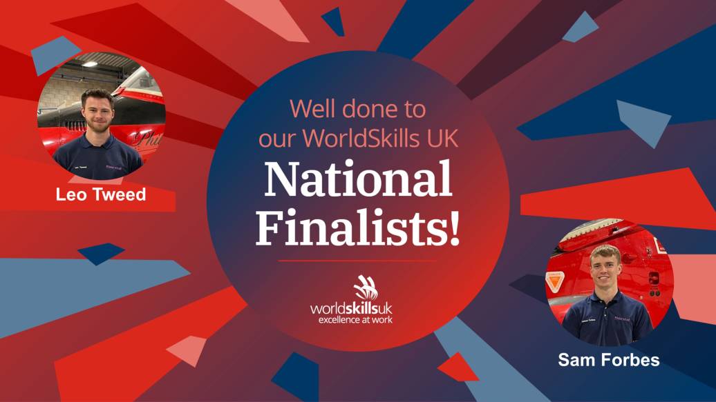 Two Marshall Aerospace apprentices reach WorldSkills UK finals