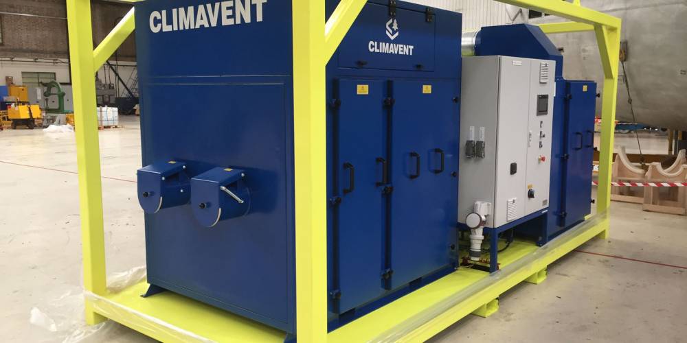 Unique mobile paint unit makes a clean sweep