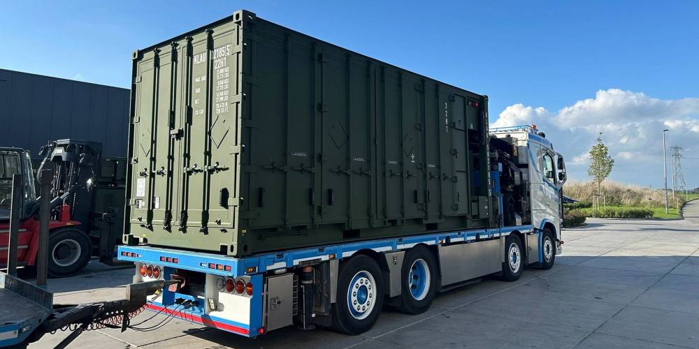 NLSC: specialised containers for the Royal Netherlands Army