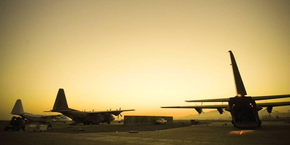 Operation Weatherman: rapid recovery of damaged RAF C-130s
